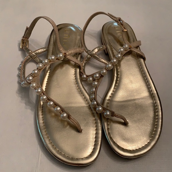 Unisa Shoes Unisa Goldpearl Sandal Size 7m Poshmark